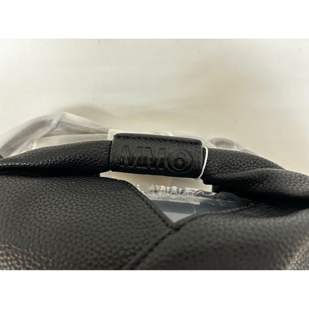 Maison Martin Margiela Black Textured Leather Shoulder Bag - Picture 4 of 10